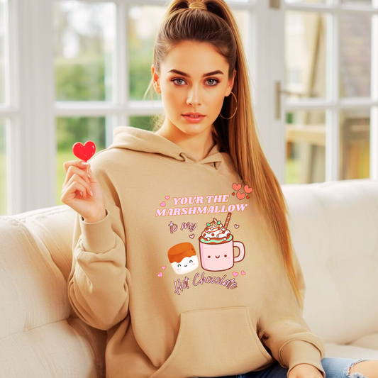 My Marshmallow Hoodie | Cotton Mix Pullover Hoodie
