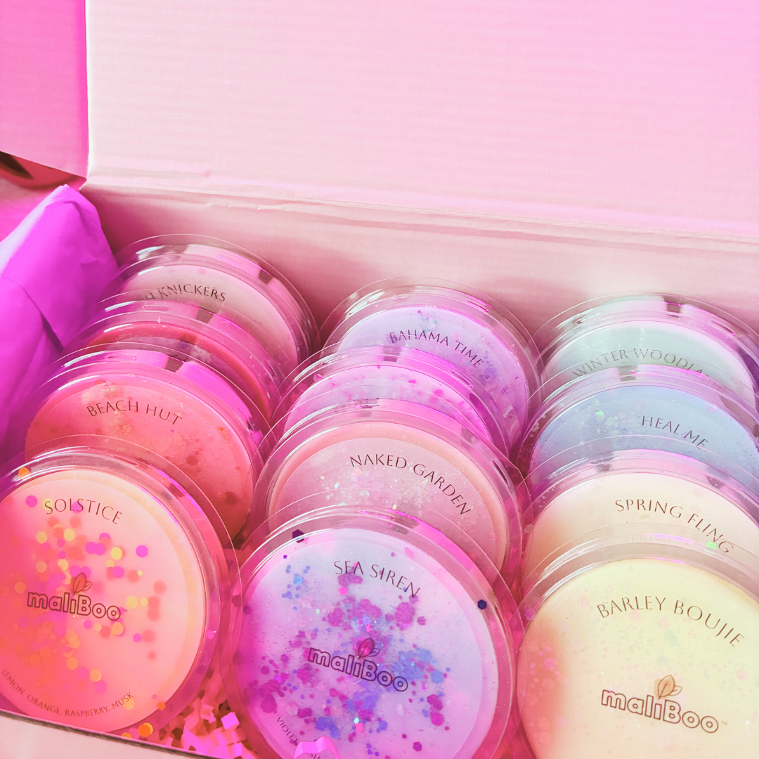 Maliboo Home Fragrance Discovery Box – vegan wax melts, room spray, and seasonal scents subscription